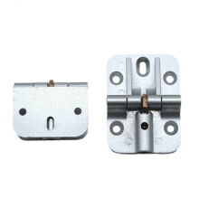 Lot de 2 charnières à verrouillage à 180, couple réglable, pour tables pliantes et portes pliantes – Compatibles avec les fixations standard