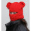 Μάσκα προσώπου Balaclava Unisex πλεκτό κασκόλ με κουκούλα 2 σε 1 4