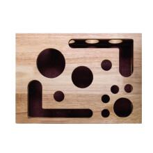Wooden Cat Puzzle Scratcher Toy
