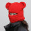 Μάσκα προσώπου Balaclava Unisex πλεκτό κασκόλ με κουκούλα 2 σε 1 6