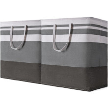 Opvouwbare wasmand 75L grijs