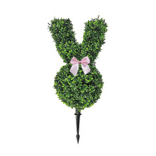 Décoration de jardin extérieure Lapin de Pâques à piquer, 61 cm (24 pouces)