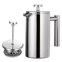 Cafetière à piston en acier inoxydable 800 ml