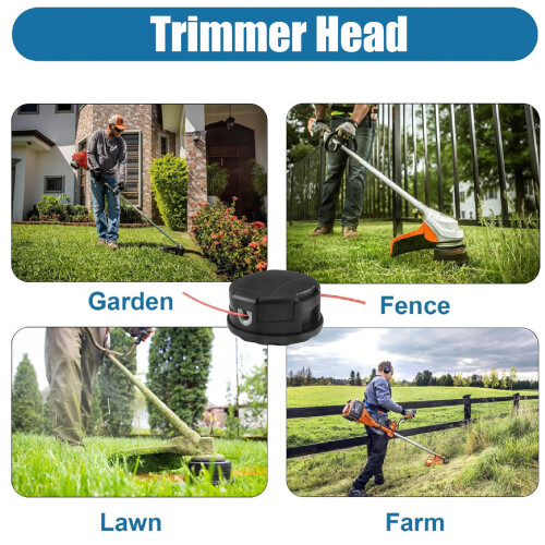 High-Durability Nylon Trimmer Head 360g 2