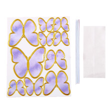 Anti-Fall Lightweight Realistic Butterfly Cake Topper – Baking Insert Card for Birthday, Anniversary, Wedding & Party Decor (Compatible with