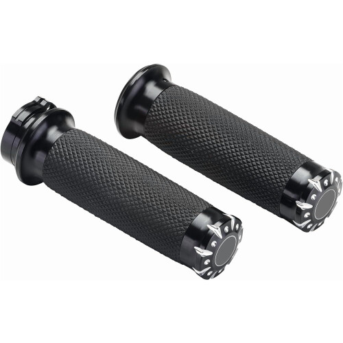 Motorcycle Handlebar Grips 1 inch Soft Throttle Compatible 1