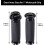 Motorcycle Handlebar Grips 1 inch Soft Throttle Compatible 3