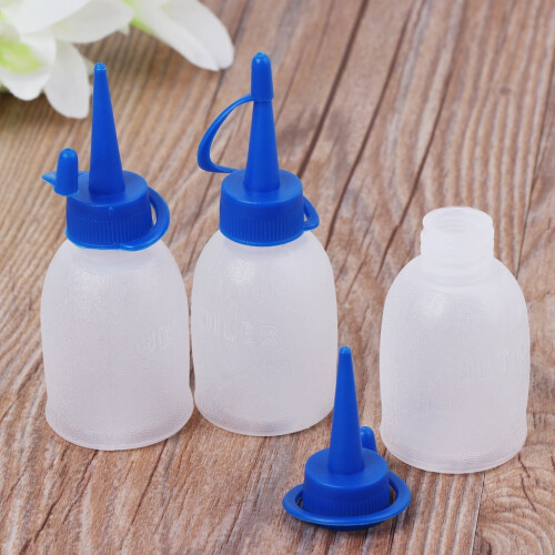 Sticlă de plastic transparentă, tip compresă, 10 buc. 2