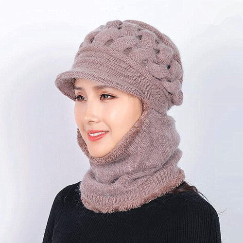 Damen-Wintermütze mit Fleecefutter 1
