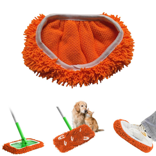 Microfiber Mop Pads Chenille Reusable 25.4x11.5cm 1