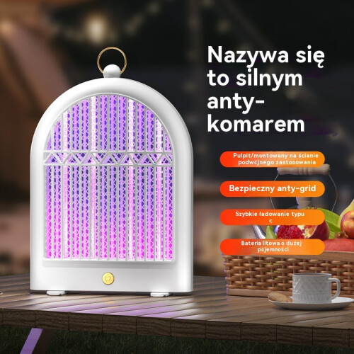 Oplaadbare LED-muggenverdelger met sfeerverlichting 2