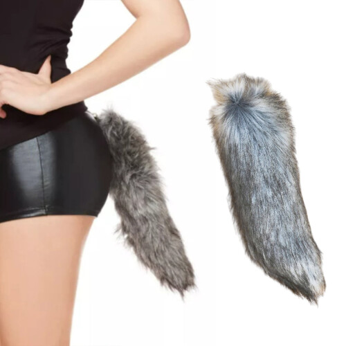 Γάτες, Αλεπούδες, Ουρά, Κλιπ-ον, Στολή Cosplay για Halloween, Λεοπαρδάλεις, Σκύλος, Ουρά 1