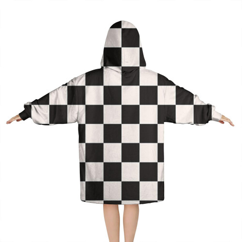 Παιδική Φορετή Κουβέρτα με Κουβέρτα - Oversized Flannel, 6-13 Ετών 1