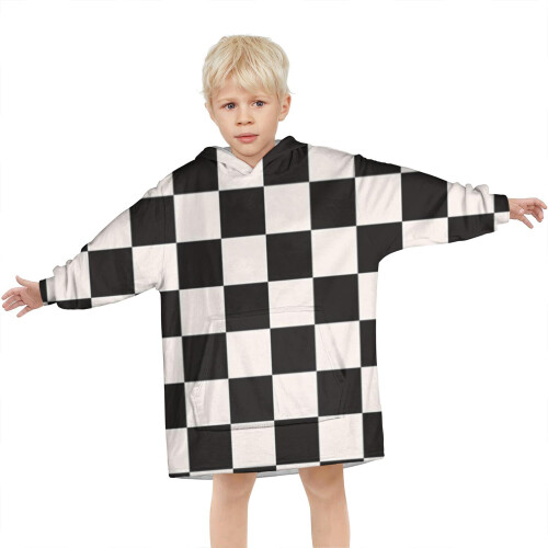 Παιδική Φορετή Κουβέρτα με Κουβέρτα - Oversized Flannel, 6-13 Ετών 2