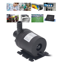 DC24V Submersible Aquarium Pump 200GPH 800L/H 5M Lift Silent Water Pump