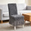Multicolor Jacquard Dining Chair Cover Thick Elastic Skirt 6