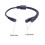 Καλώδιο τροφοδοσίας διαχωριστή DC5521Y 5.5mmx2.1mm 1 θηλυκό σε 2 αρσενικά για φώτα LED 8