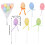 Easter Egg Stems and Glitter Eggs for Spring Bouquets 4