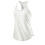 Weißes Damen-Haltertop aus weichem Stretch-Polyester 4