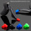 1pair Antiskid Bicycles Handlebars Grip Ergonomic Bike Handlebars Covers 8