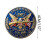 Herdenkingsornament Final Cent Retro 1,6 inch 6
