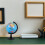 Rotating Plastic World Globe with Stand for Desktop Office and Classroom Decor 8