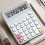 Basic Office Desk Calculator with Large Display & Big Buttons, Mute Function, Compatible with Home/School/Office – Gray 6