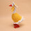Σετ ρούχων Sunflower Desk Goose – Φόρεμα & καπέλο από τσόχα, 15εκ. 5