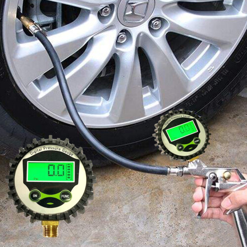 Ψηφιακός μετρητής πίεσης ελαστικών 0-250PSI LCD ψηφιακός μετρητής πίεσης ελαστικών 1