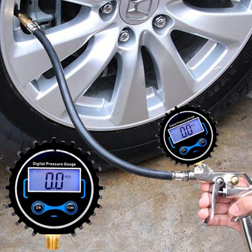 Ψηφιακός μετρητής πίεσης ελαστικών 0-250PSI LCD ψηφιακός μετρητής πίεσης ελαστικών 2