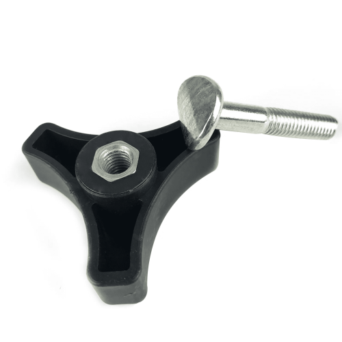 Håndtaksmutter og boltsett til gressklipper – 8 mm diameter, 2 stk. 1