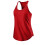 Top a canotta rosso da donna, taglia XL. 4
