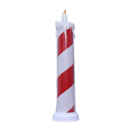 Candela a LED affusolata in plastica, 31,5 cm, multicolore, 1 pezzo 1