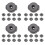 36Pcs ABS Drum Set Quick Release Nuts Cymbal Quick Assembly Drum Mate Replacement Accessories 1