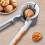 Alloy Walnut Tool Nut Pliers for Pecans,Hazelnuts & Almonds Ergonomic Non- Handle with Funnel Includes Nut Pick 7