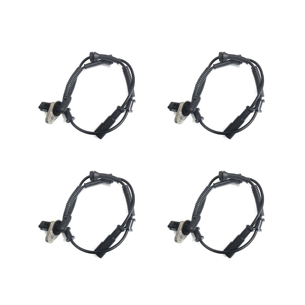 4X Abs Wheel Speed Sensor Front For 48920-08100 4892008100 818044101 4712708509810