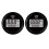 2X Tachymètre Numérique pour Bateaux LED 1