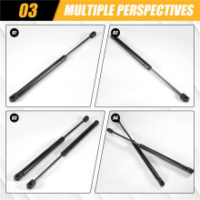 2Pcs Rear Trunk Tailgate Boot Gas Spring Shock Lift Strut Struts Support Bar Rod for REXTON (GAB) 2002-2011