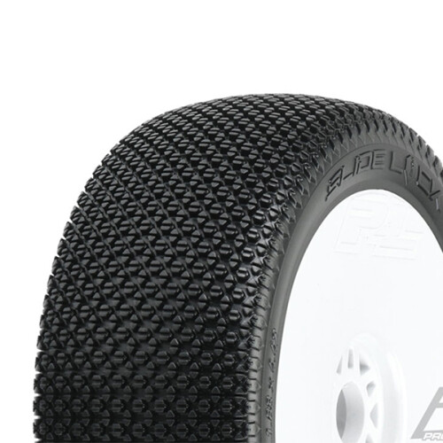 Proline 'Slide Lock' S4 Pre- Mount Vel. V2 White Wheels (2) PL9064-234