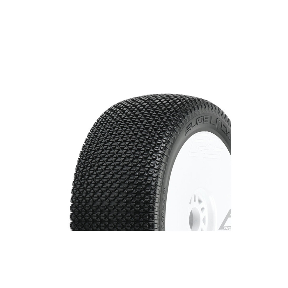 Proline 'Slide Lock' S4 Pre- Mount Vel. V2 Wheels (2) Pl9064-234 White 675118177250