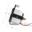 2pcs 2 Inch 52mm 12V White LED Pointer Car Oil Temp Temperature Gauge with Sensor Black 5