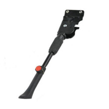 Aluminum Bike Kickstand Bicycle Accessories, Adjustable MTB/Road Bike Side Rear Stand (Fits 24/26/27.5" Wheels)