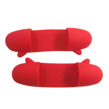 Offerta speciale! Utensili da cucina in offerta: clip antiscottatura in silicone, creativa per prevenire le ustioni, gadget da cucina, colore rosso.