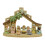 Kerststalset van hars – 9,4 x 2,8 x 6,3 inch 1