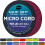 Micro Paracord1,18mm x125ft – Λεπτό πλεγμένο καλώδιο πολλαπλών χρήσεων για χειροτεχνίες, DIY, 1