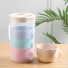 Bouilloire électrique en acier inoxydable, 4 tasses, double fonction, sans fil, design moderne, usage domestique et professionnel, sans BPA, idéale