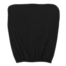 Housse de radiateur élastique noire pour protéger votre chauffage domestique. Tissu doux et facile à installer.