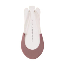 Dametåbeskyttende sokker Ultra Low Cut Liner-sokker for høye hæler Sklisikre skjulte usynlige sokker lilla