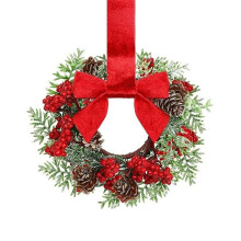 Striklint Kledingkast Ophangring Huisdecoratie Kerstkrans Deurhanger Hartvormige Prikkers voor
