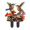 Acrylic Animal Garden Stake Weather-Resistant Double-Sided 1